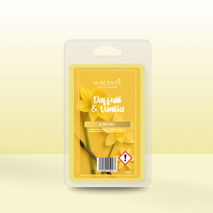 Daffodil & Vanilla Flower XL Wax Melt - Nuscents