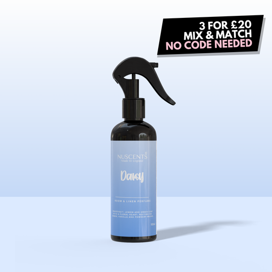 LAST CHANCE Daisy Room & Linen Perfume Spray