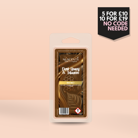 50g *LAST CHANCE Dark Honey & Tobacco Scented Wax Melt