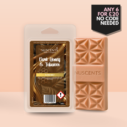 *LIMITED EDITION Dark Honey & Tobacco Wax Melt 100g XL