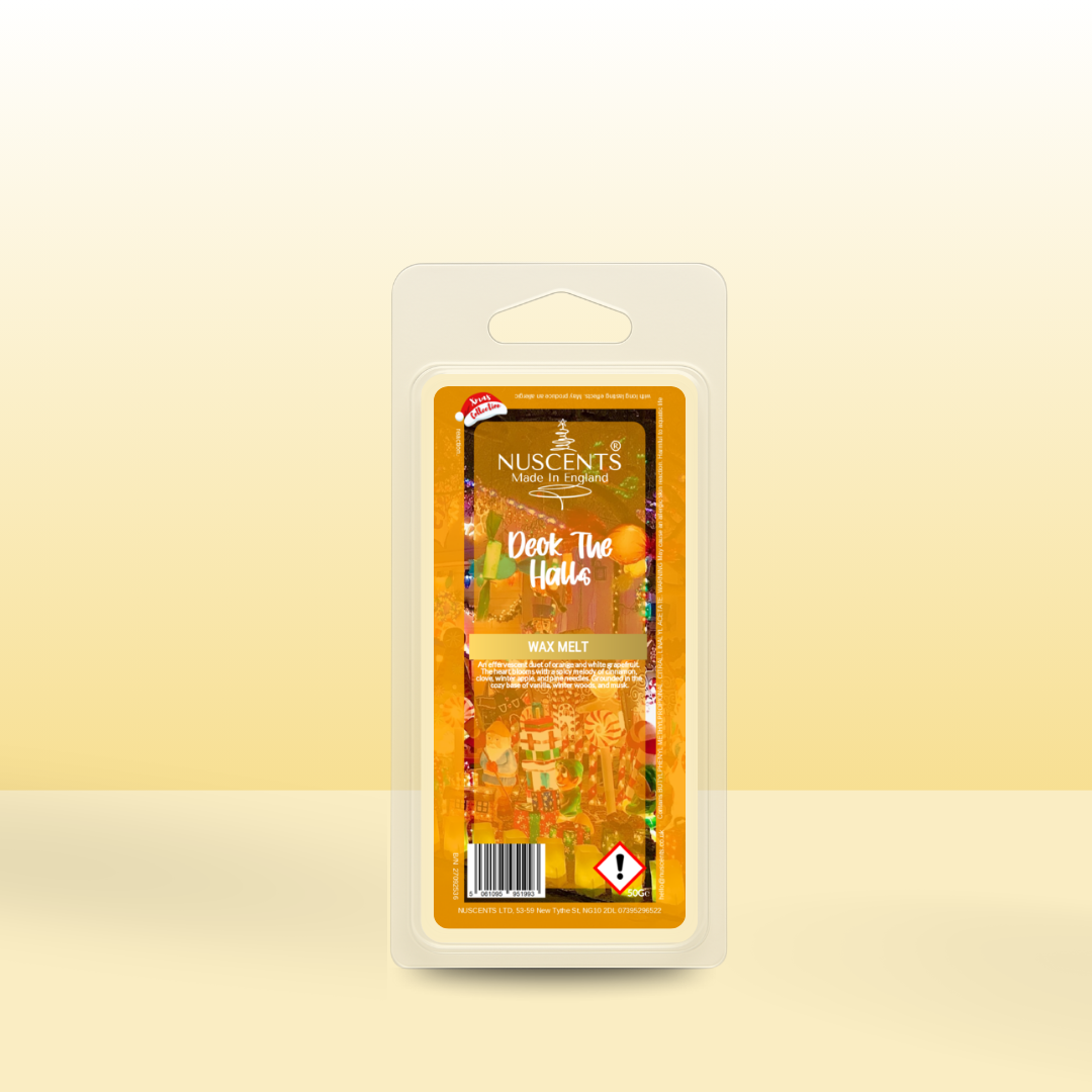 50g *CHRISTMAS Deck The Halls Scented Wax Melt