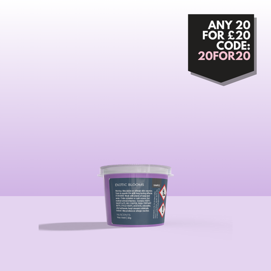 Exotic Blooms Wax Melt Sample 25g