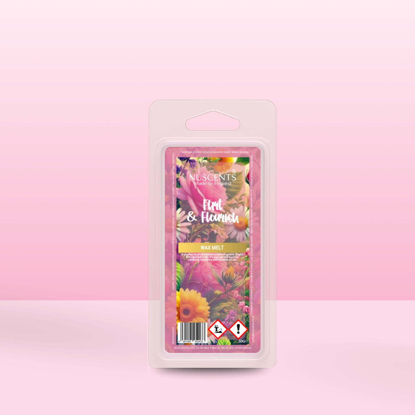 50g *LAST CHANCE Flirt & Flourish Scented Wax Melt