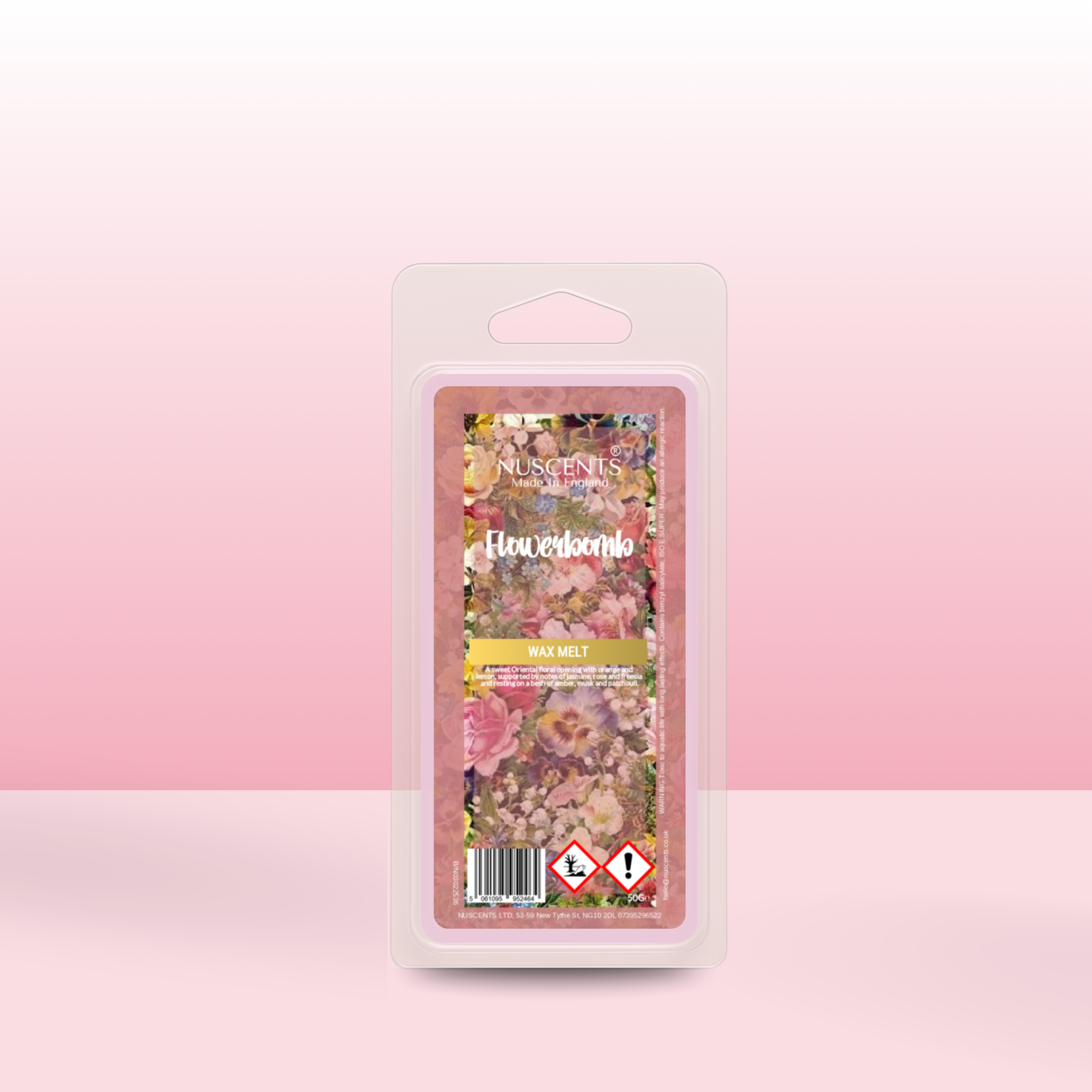 50g Flowerbomb Scented Wax Melt - Nuscents