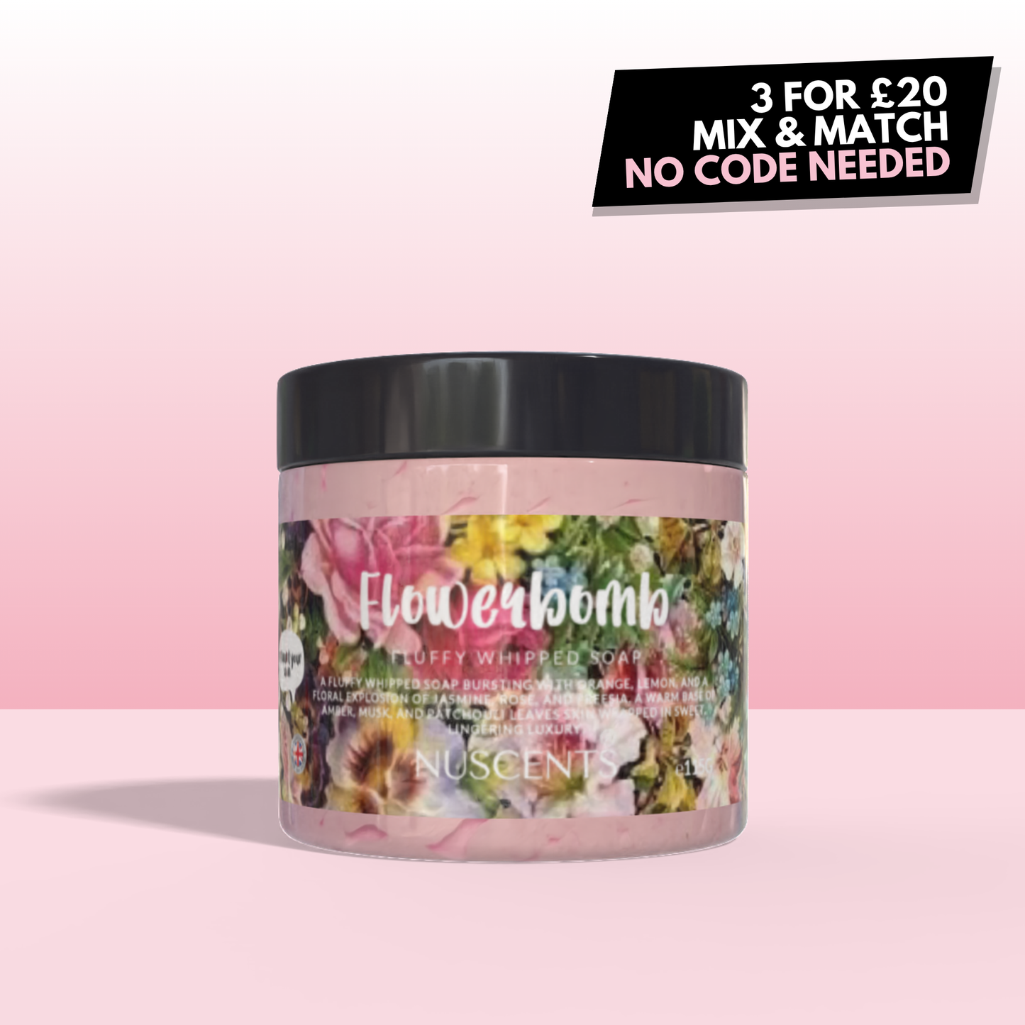 Flowerbomb Whipped Soap