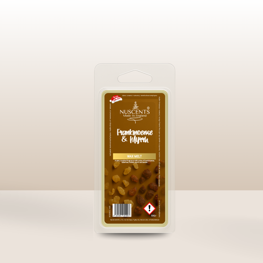 50g *CHRISTMAS Frankincense & Myrrh Scented Wax Melt