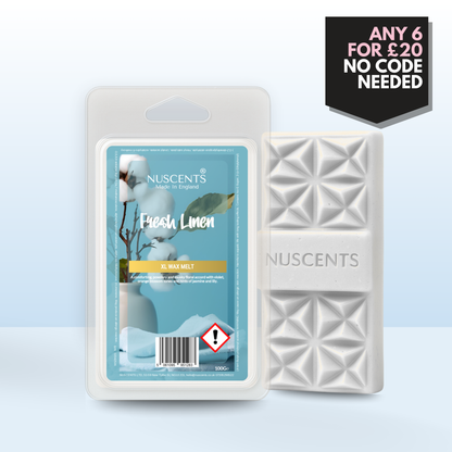 Fresh Linen Wax Melt 100g XL