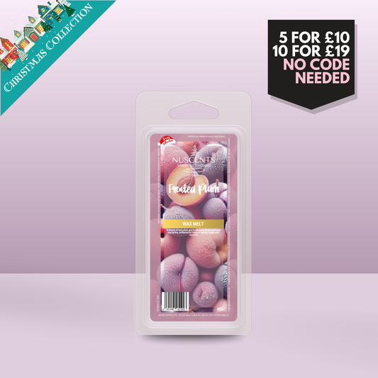 50g *CHRISTMAS Frosted Plum Scented Wax Melt