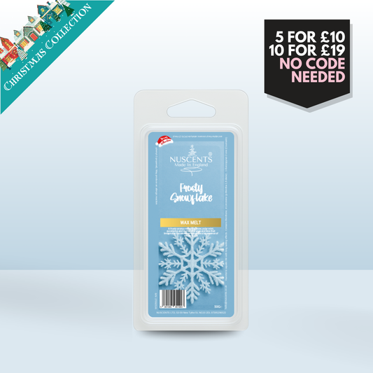 50g *CHRISTMAS Frosty Snowflake Scented Wax Melt