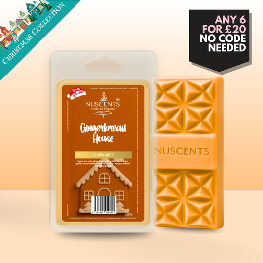 *CHRISTMAS Gingerbread House Wax Melt 100g XL