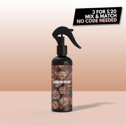 LIMITED EDITION Gingerbread Room & Linen Perfume Spray