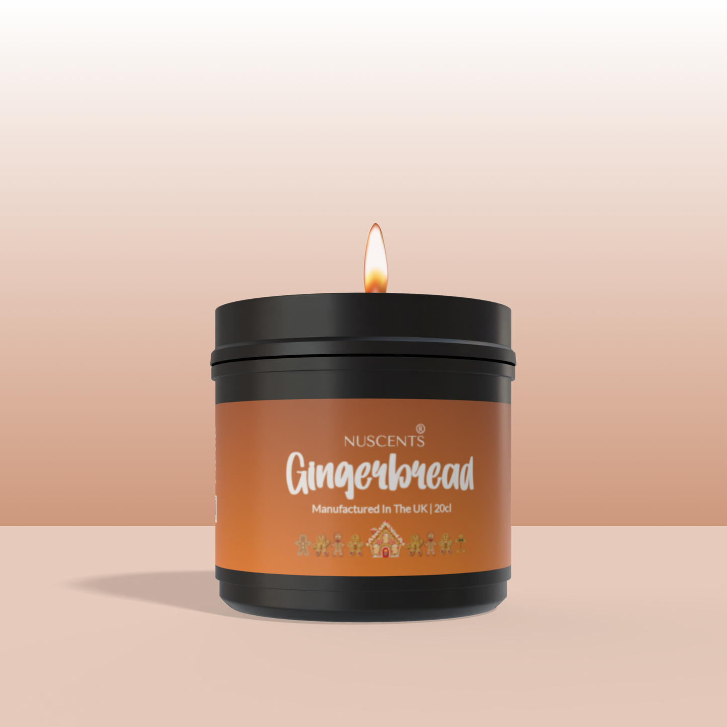 Gingerbread Scented Candle 20cl - Nuscents