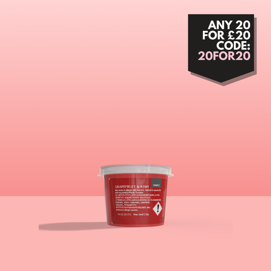 Grapefruit & Kiwi Wax Melt Sample 25g