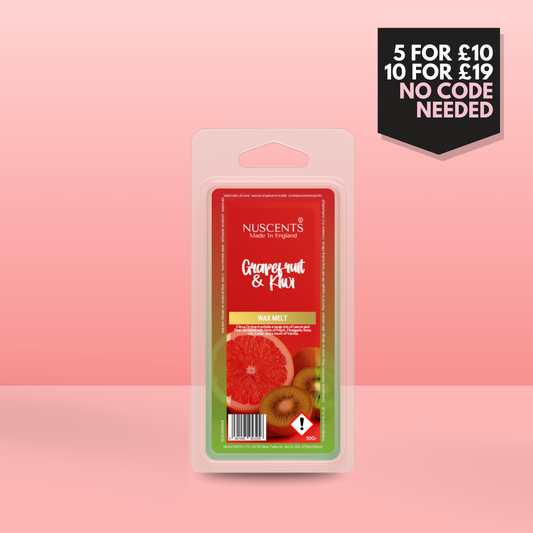 50g *LAST CHANCE Grapefruit & Kiwi Scented Wax Melt