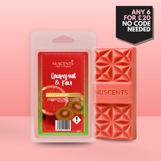 *LAST CHANCE Grapefruit & Kiwi Wax Melt 100g XL