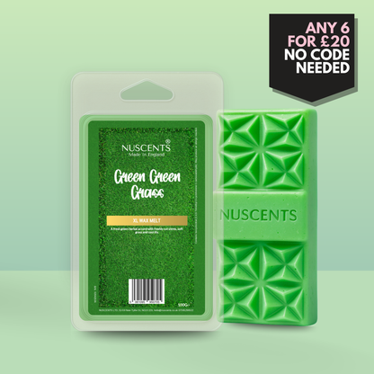 *LIMITED EDITION Green Green Grass Wax Melt 100g XL