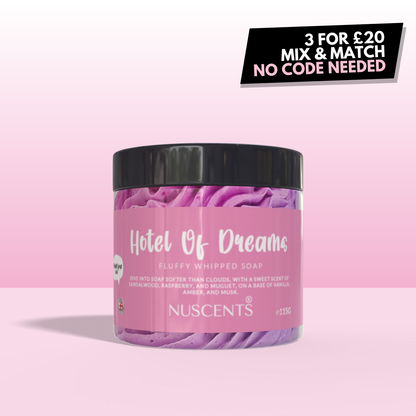 Hotel Of Dreams Whipped Soap