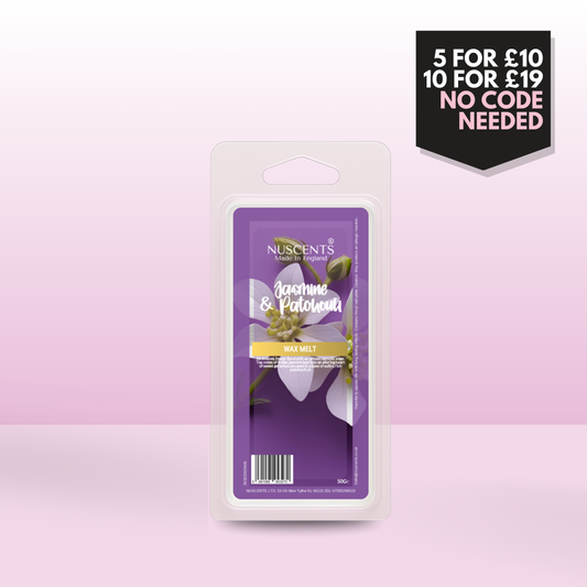 50g *LIMITED EDITION Jasmine & Patchouli Scented Wax Melt