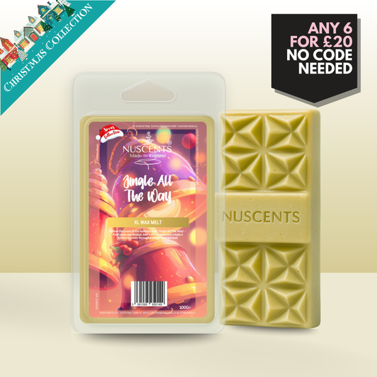 *CHRISTMAS Jingle All The Way Wax Melt 100g XL