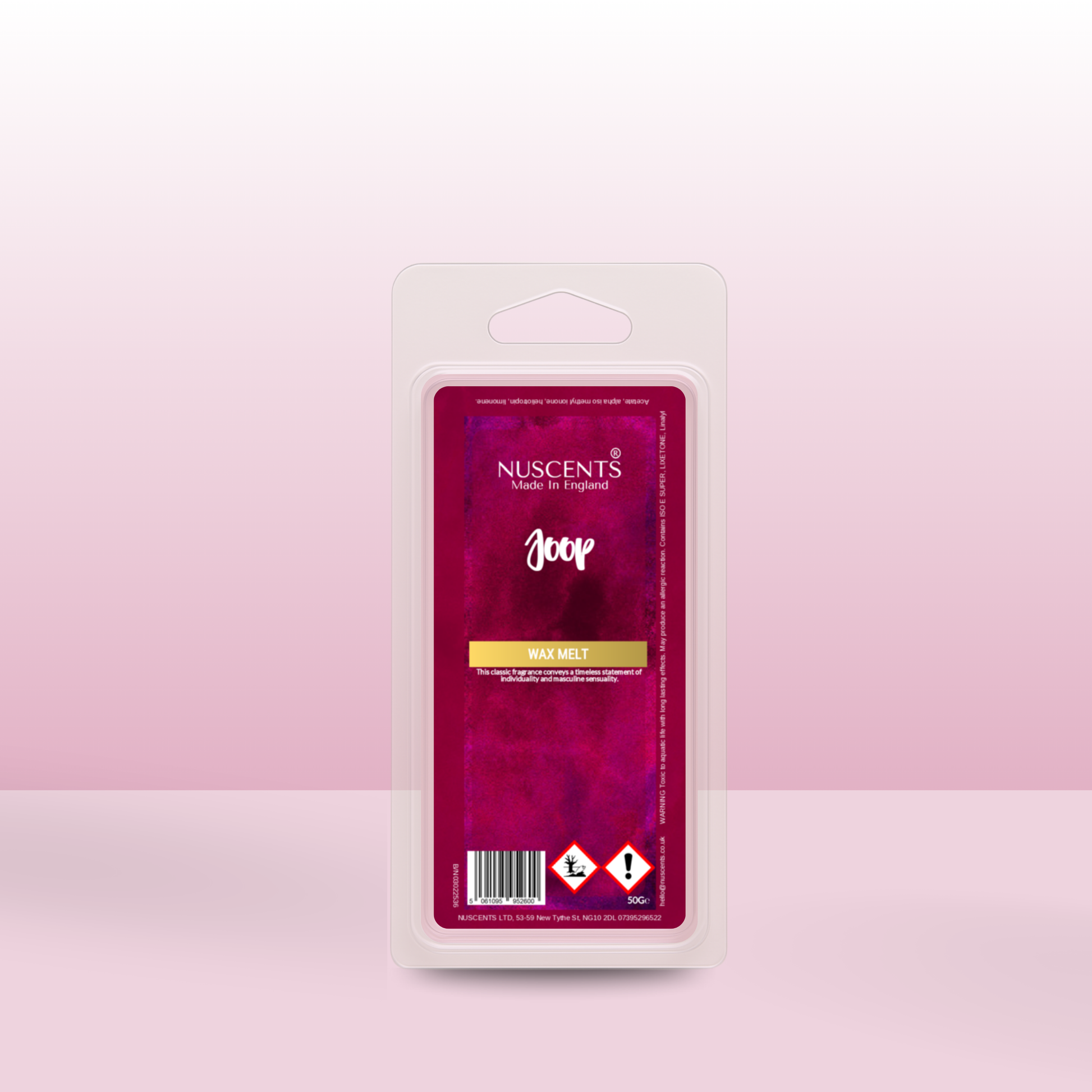 50g Joop Scented Wax Melt - Nuscents