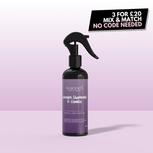 Lavender Chamomile & Vanilla Room & Linen Perfume Spray