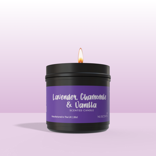 Lavender, Chamomile & Vanilla Scented Candle 20cl