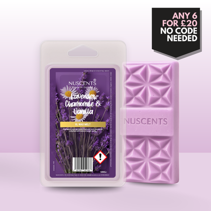 *LAST CHANCE Lavender, Chamomile & Vanilla Wax Melt 100g XL