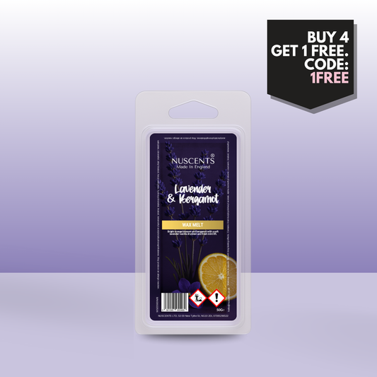 50g *NEW Lavender & Bergamot Scented Wax Melt