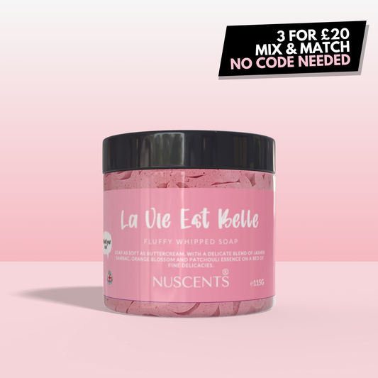 La Vie Est Belle Whipped Soap