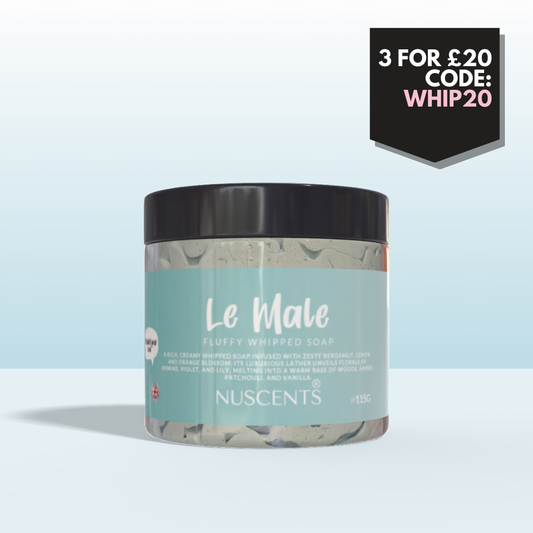 Le Male Whipped Soap