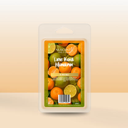Lime, Basil & Mandarin XL Wax Melt - Nuscents