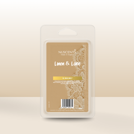 *LIMITED EDITION Linen & Lace XL Wax Melt - Nuscents