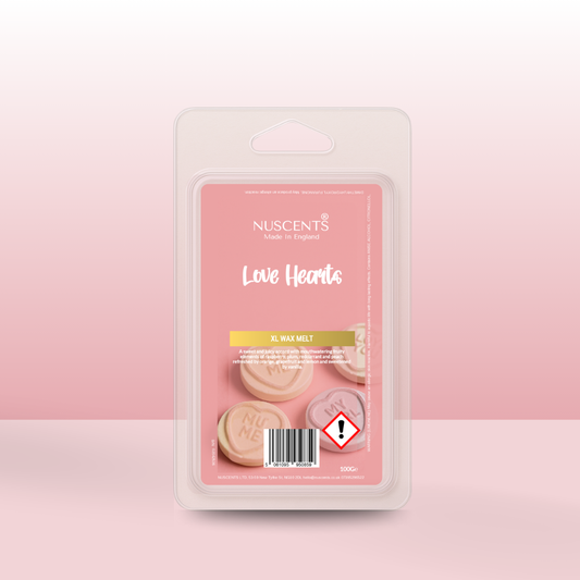 *LIMITED EDITION Love Hearts XL Wax Melt - Nuscents