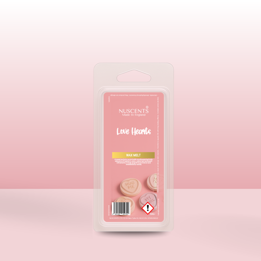50g Love Hearts Scented Wax Melt
