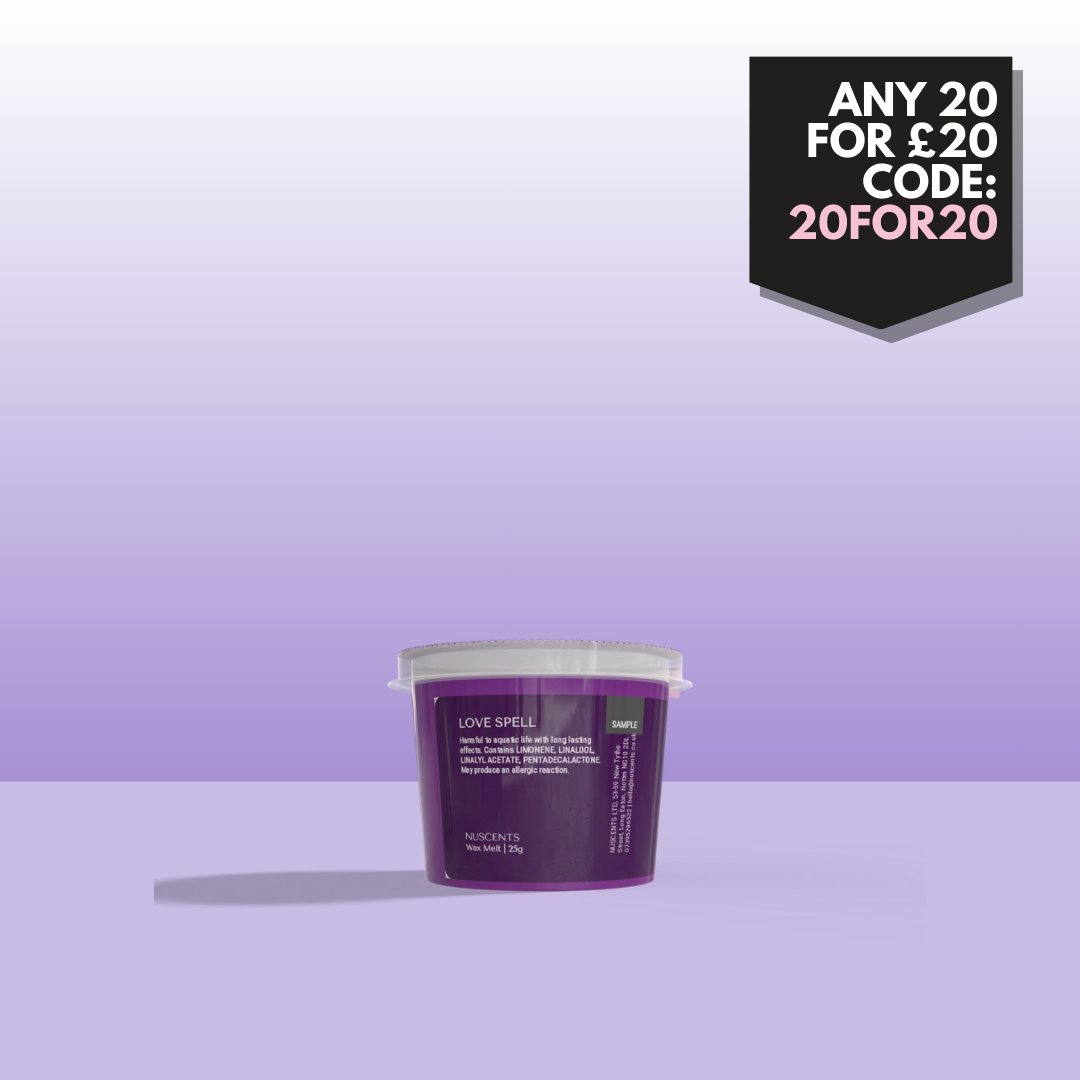 Love Spell Wax Melt Sample 25g
