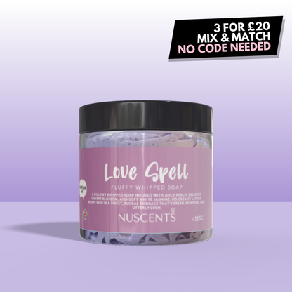 Love Spell Whipped Soap