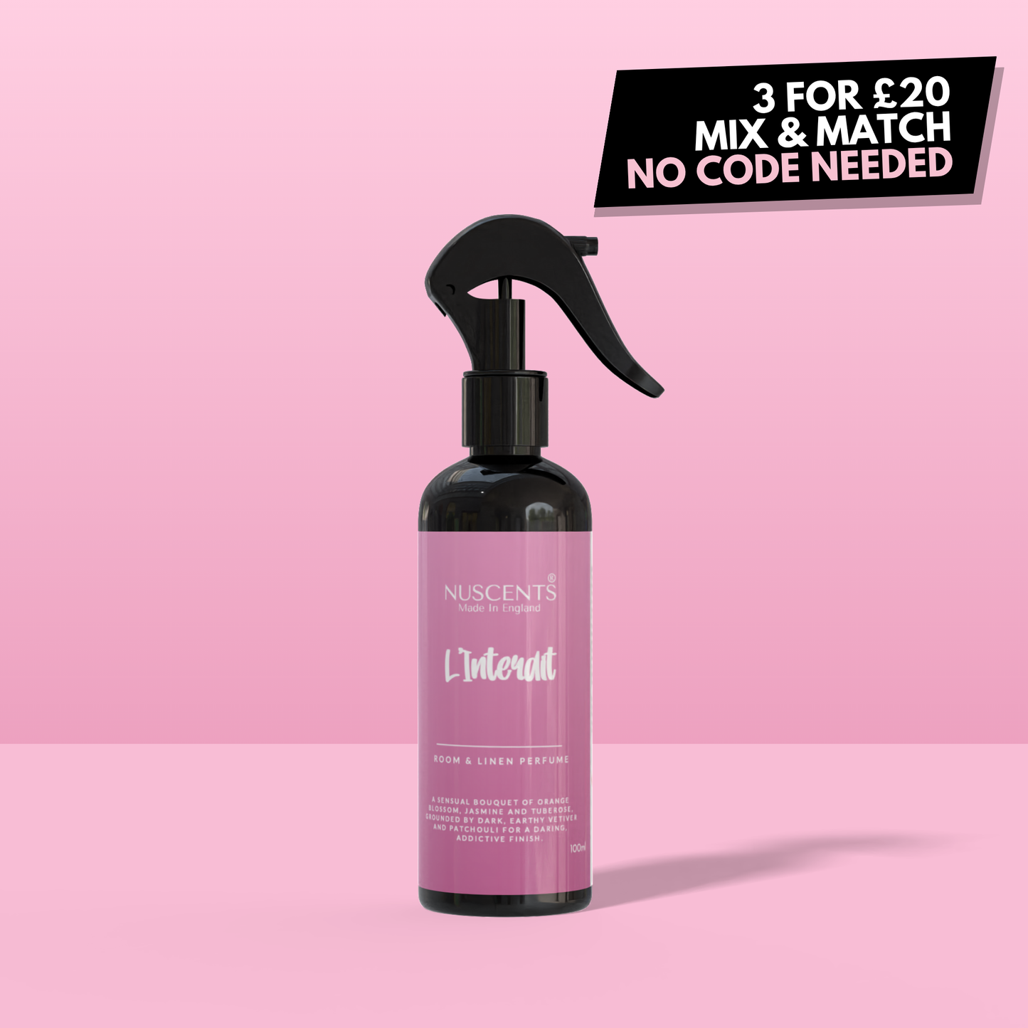 L'Interdit Room & Linen Perfume Spray