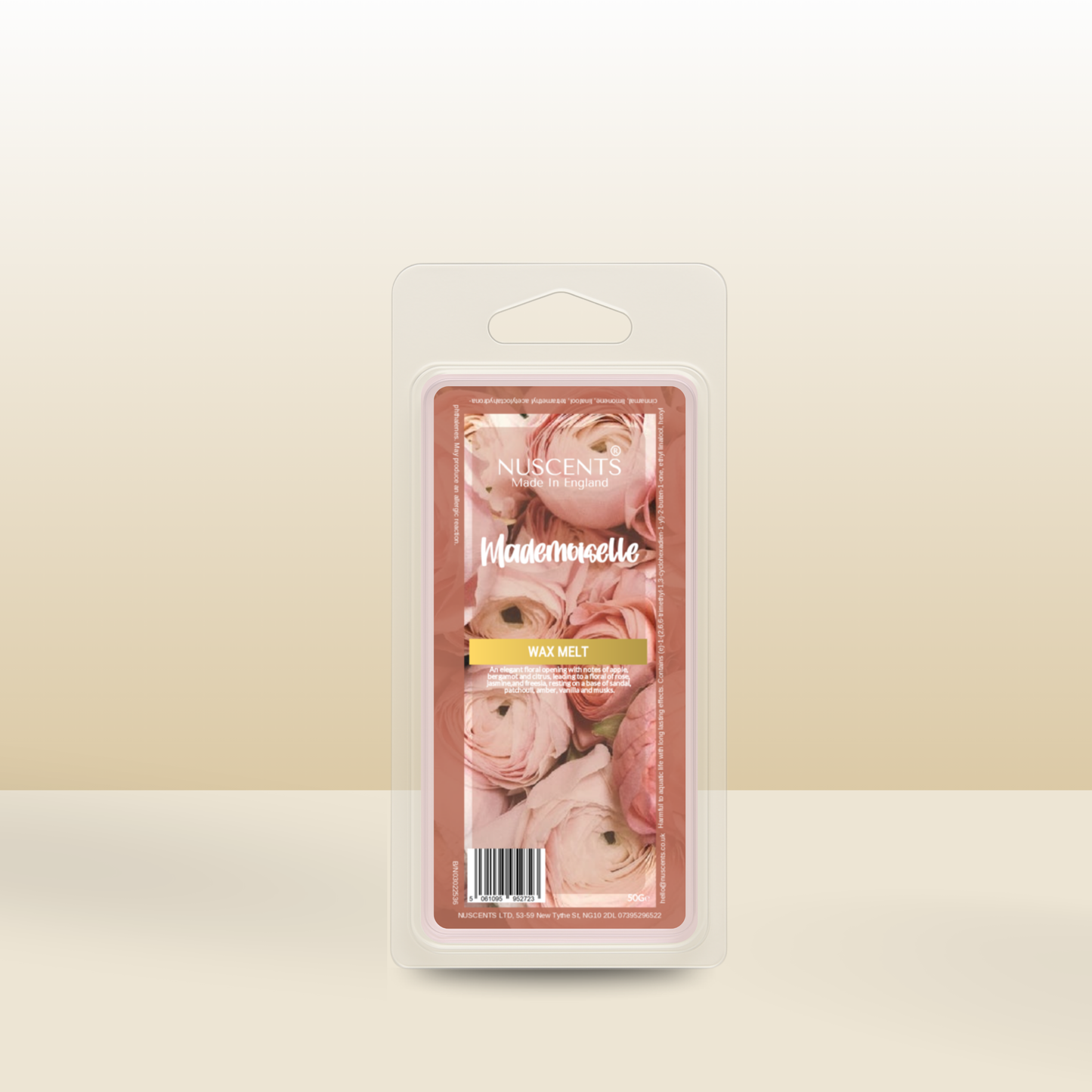 50g Mademoiselle Scented Wax Melt