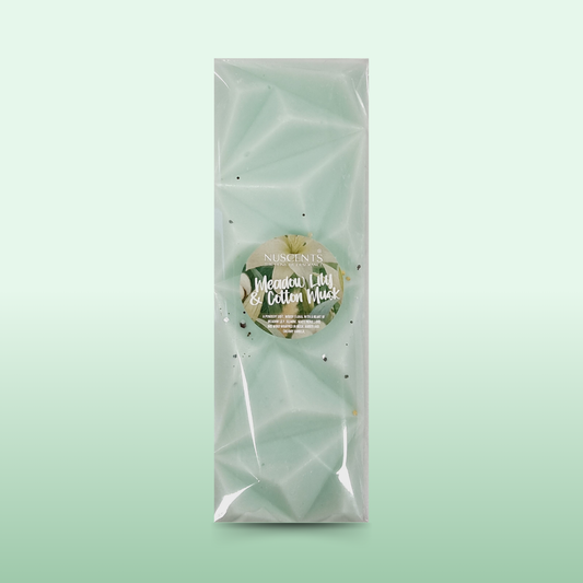 *LIMITED EDITION Meadow Lily & Cotton Musk Wax Melt Snap Bar XL