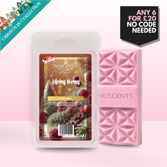 *CHRISTMAS Merry Berry Wax Melt 100g XL