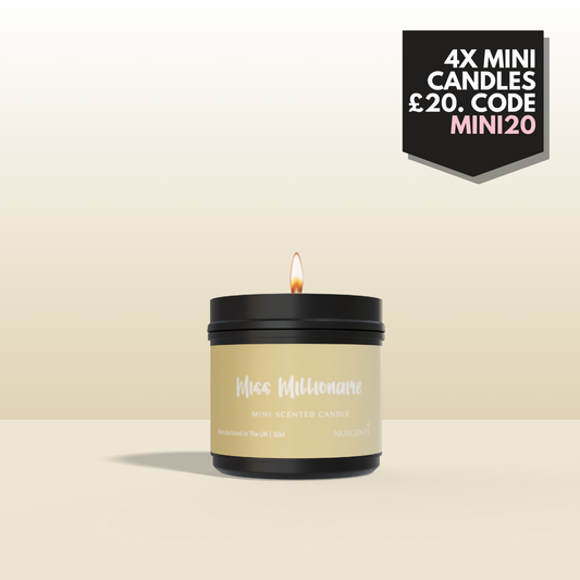 Miss Millionaire Mini Candle