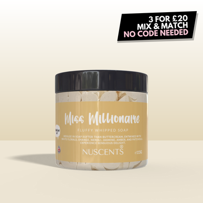 Miss Millionaire Whipped Soap