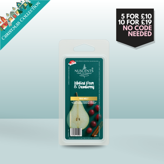 50g *CHRISTMAS Mulled Pear & Cranberry Scented Wax Melt