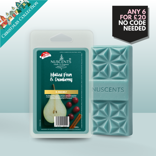 *CHRISTMAS Mulled Pear & Cranberry Wax Melt 100g XL