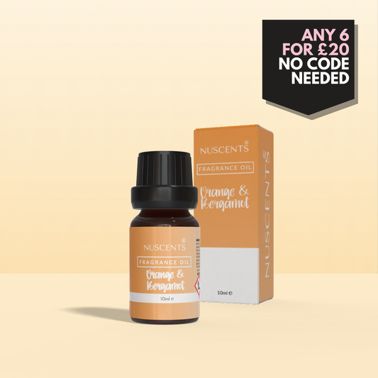 Orange & Bergamot Aroma Diffuser Fragrance Oil
