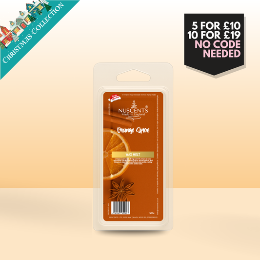 50g *CHRISTMAS Orange Spice Scented Wax Melt