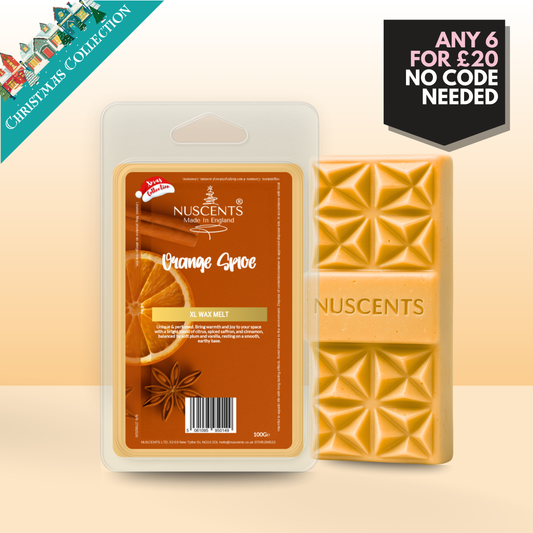 *CHRISTMAS Orange Spice Wax Melt 100g XL