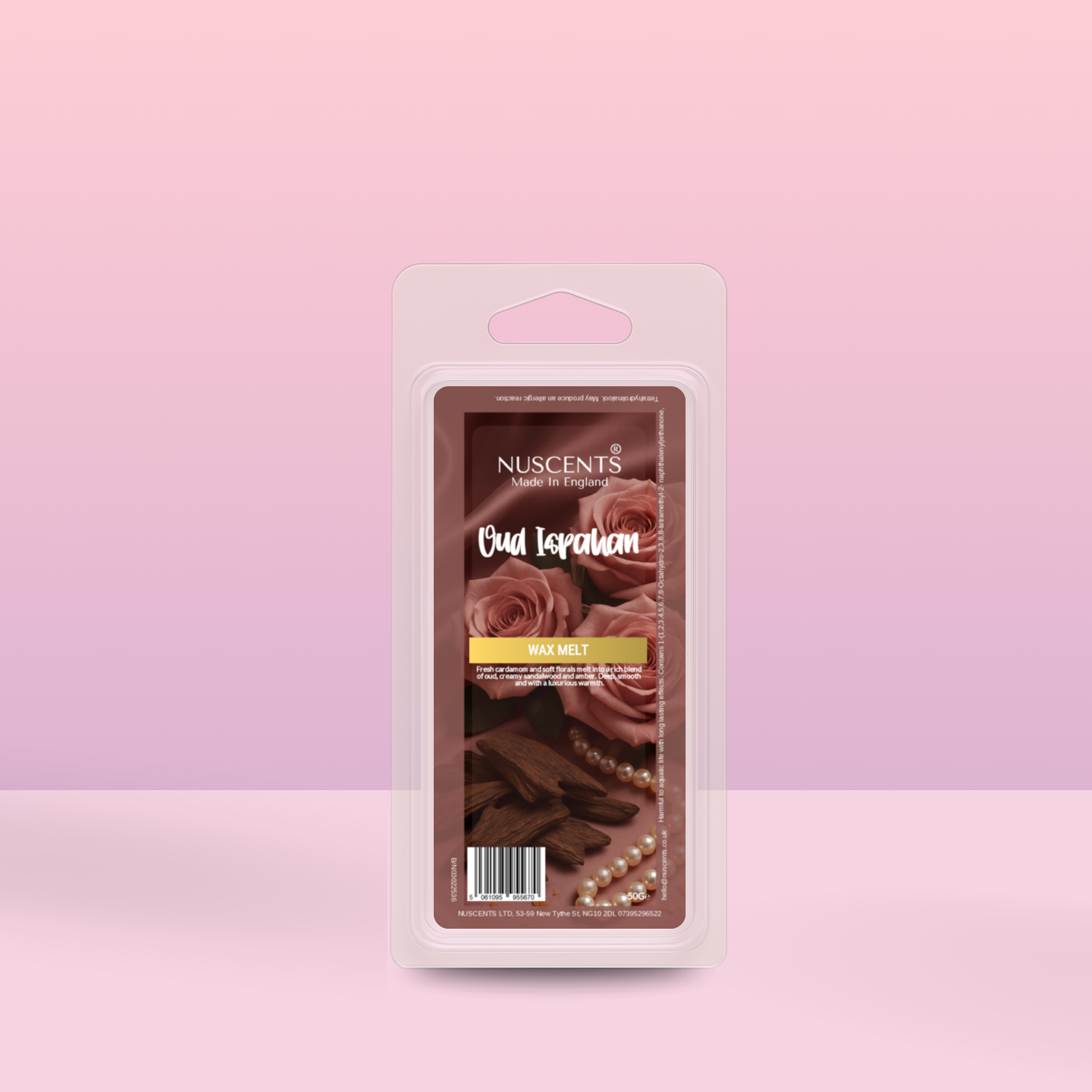 50g *NEW Oud Ispahan Scented Wax Melt - Nuscents