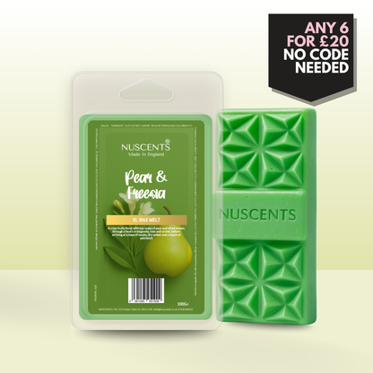 Pear & Freesia Wax Melt 100g XL