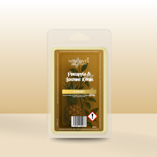 *NEW Pineapple & Jasmine Woods XL Wax Melt - Nuscents